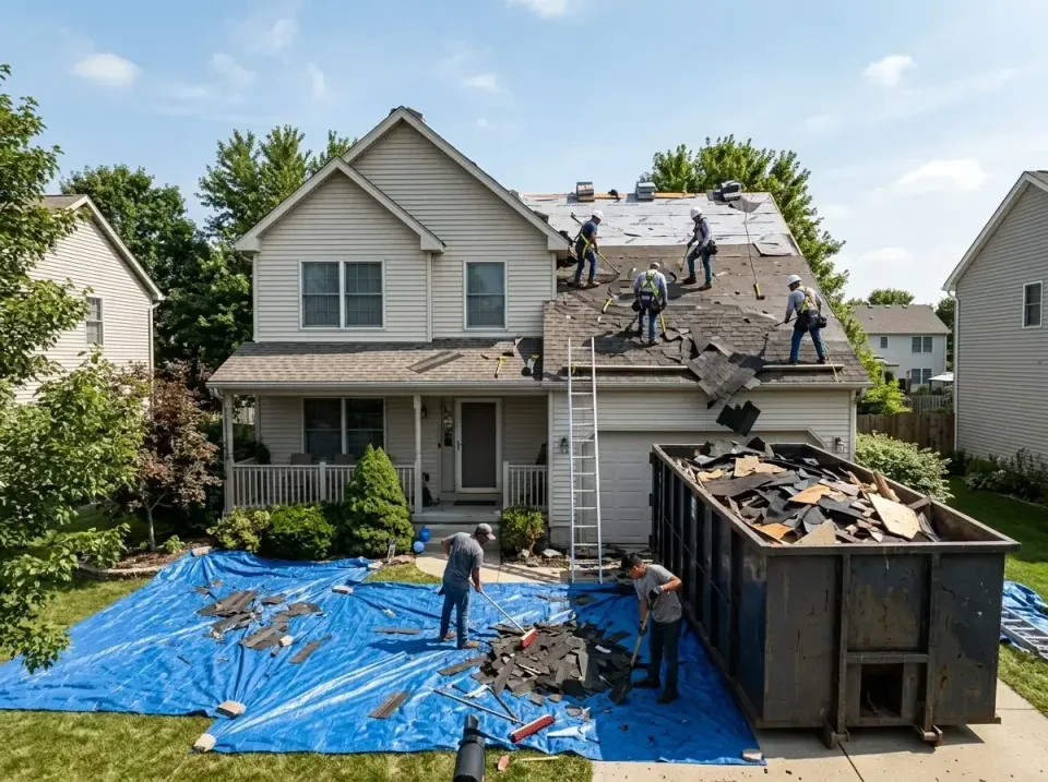 roof-replacement-debris-remova-004 — frequently asked questions, Cheapest Dumpster Rentals in Destrehan, LA